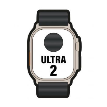 Apple Watch Ultra 2/ GPS/ Cellular/ 49mm/ Caja de Titanio/ Correa Ocean Negra Apple Watch Ultra 2/ GPS/ Cellular/ 49mm/ Caja de Titanio/ Correa Ocean Negra