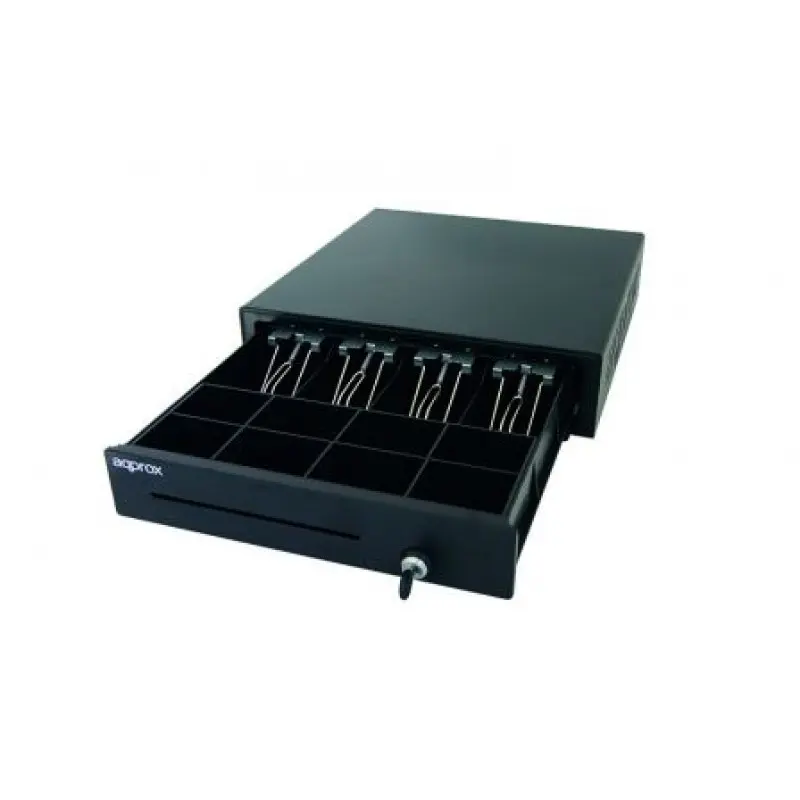 Cajón Portamonedas Approx appCASH01/ Manual y Automático/ Negro Cajón Portamonedas Approx appCASH01/ Manual y Automático/ Negro