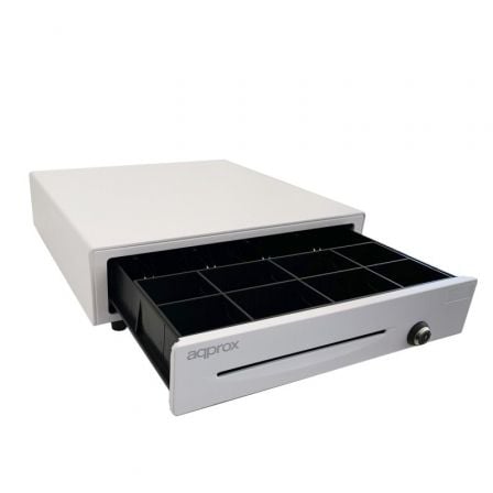 Cajón Portamonedas Approx appCASH01WH/ Manual y Automático/ Blanco Cajón Portamonedas Approx appCASH01WH/ Manual y Automático/ Blanco