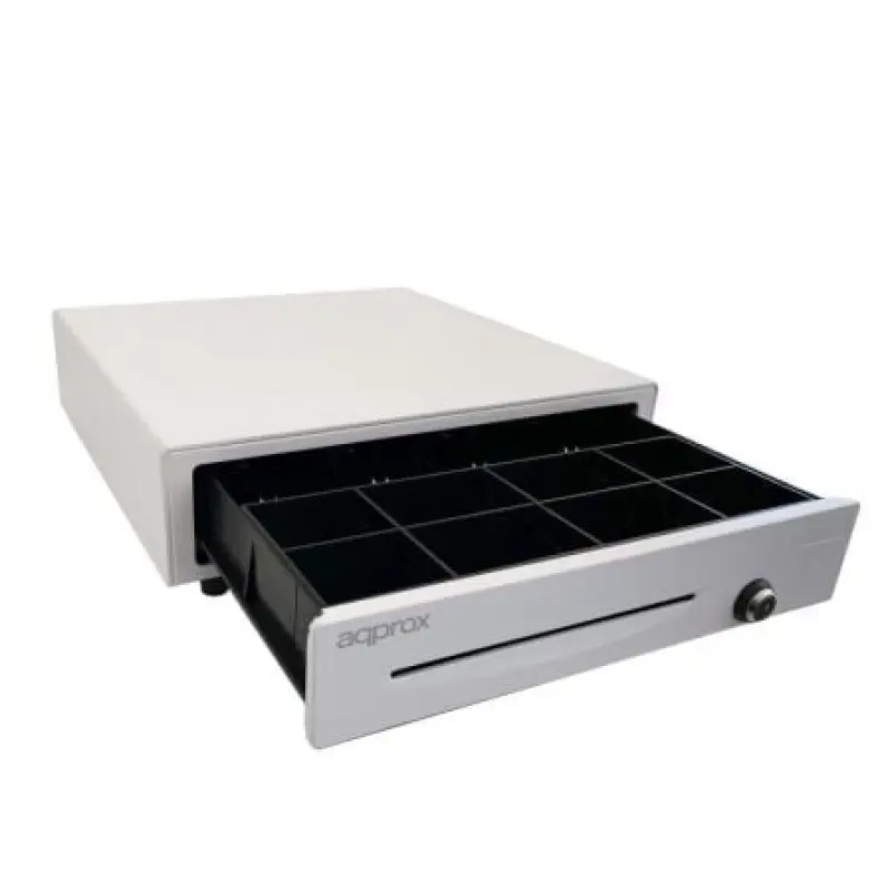 Cajón Portamonedas Approx appCASH01WH/ Manual y Automático/ Blanco Cajón Portamonedas Approx appCASH01WH/ Manual y Automático/ Blanco