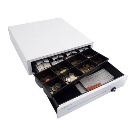 Cajón Portamonedas Approx appCASH01WH/ Manual y Automático/ Blanco Cajón Portamonedas Approx appCASH01WH/ Manual y Automático/ Blanco