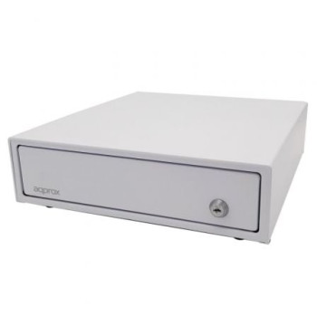 Cajón Portamonedas Approx appCASH33WH/ Manual y Automático/ Blanco Cajón Portamonedas Approx appCASH33WH/ Manual y Automático/ Blanco