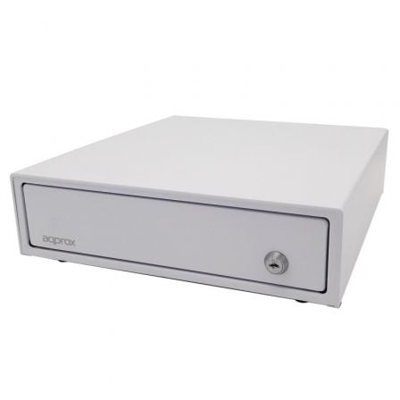 Cajón Portamonedas Approx appCASH33WH/ Manual y Automático/ Blanco Cajón Portamonedas Approx appCASH33WH/ Manual y Automático/ Blanco