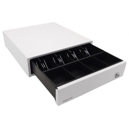 Cajón Portamonedas Approx appCASH33WH/ Manual y Automático/ Blanco Cajón Portamonedas Approx appCASH33WH/ Manual y Automático/ Blanco
