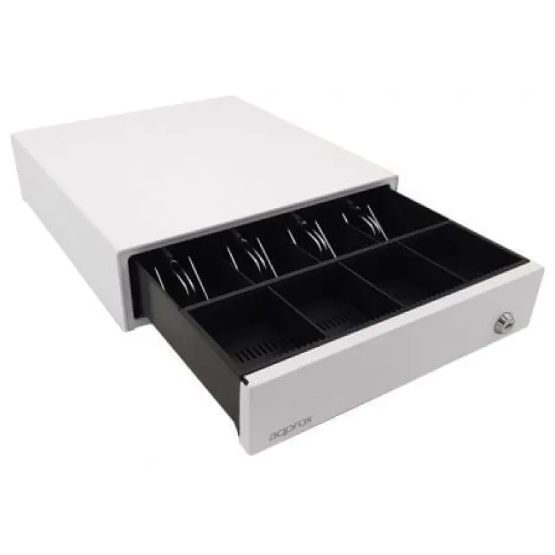 Cajón Portamonedas Approx appCASH33WH/ Manual y Automático/ Blanco Cajón Portamonedas Approx appCASH33WH/ Manual y Automático/ Blanco