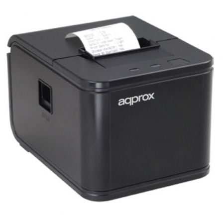 Impresora de Tickets Approx appPOS58AU/ Térmica/ Ancho papel 58mm/ USB/ Negra Impresora de Tickets Approx appPOS58AU/ Térmica/ Ancho papel 58mm/ USB/ Negra