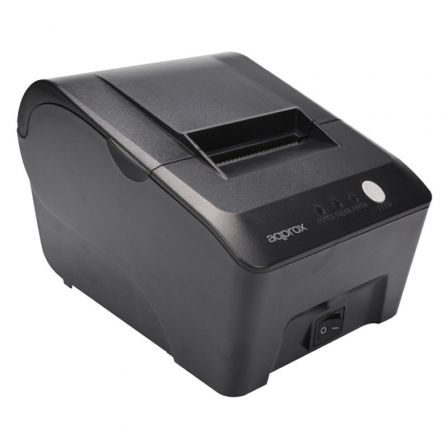 Impresora de Tickets Approx appPOS58MU/ Térmica/ Ancho papel 58mm/ USB/ Negra Impresora de Tickets Approx appPOS58MU/ Térmica/ Ancho papel 58mm/ USB/ Negra