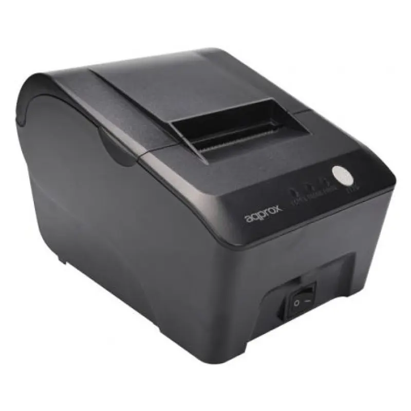 Impresora de Tickets Approx appPOS58MU/ Térmica/ Ancho papel 58mm/ USB/ Negra Impresora de Tickets Approx appPOS58MU/ Térmica/ Ancho papel 58mm/ USB/ Negra