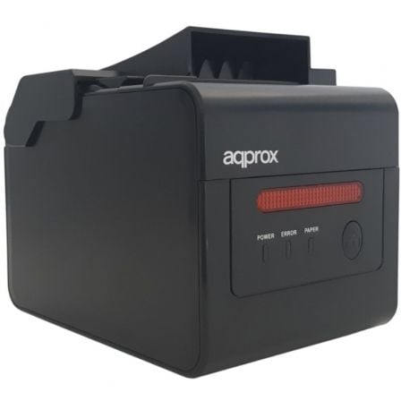 Impresora de Tickets Approx appPOS80ALARM/ Térmica/ Ancho papel 58 y 80mm/ USB-RS232-LAN-RJ11/ Negra Impresora de Tickets Approx appPOS80ALARM/ Térmica/ Ancho papel 58 y 80mm/ USB-RS232-LAN-RJ11/ Negra
