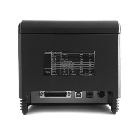 Impresora de Tickets Approx appPOS80AM/ Térmica/ Ancho papel 80mm/ USB-RS232/ Negra Impresora de Tickets Approx appPOS80AM/ Térmica/ Ancho papel 80mm/ USB-RS232/ Negra