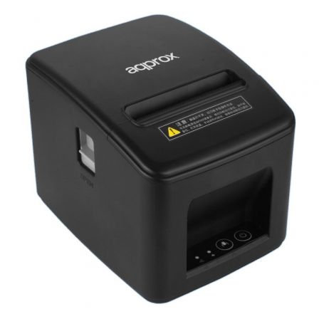 Impresora de Tickets Approx appPOS80AM-USB/ Térmica/ Ancho papel 80mm/ USB-RJ11/ Negra Impresora de Tickets Approx appPOS80AM-USB/ Térmica/ Ancho papel 80mm/ USB-RJ11/ Negra