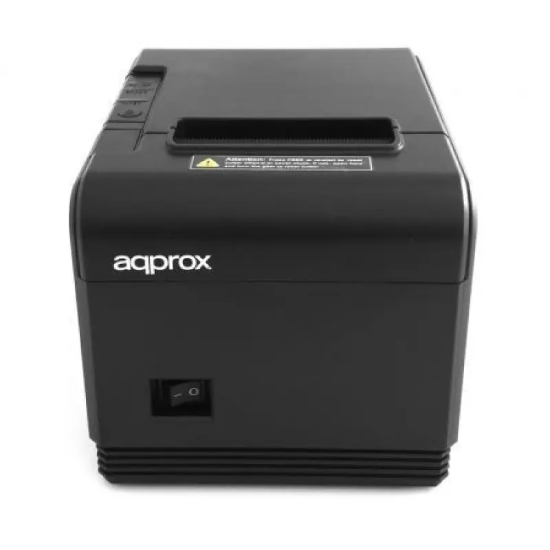 Impresora de Tickets Approx appPOS80AM3/ Térmica/ Ancho papel 80mm/ USB-RS232-Ethernet/ Negra Impresora de Tickets Approx appPOS80AM3/ Térmica/ Ancho papel 80mm/ USB-RS232-Ethernet/ Negra