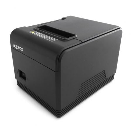 Impresora de Tickets Approx appPOS80AM3/ Térmica/ Ancho papel 80mm/ USB-RS232-Ethernet/ Negra Impresora de Tickets Approx appPOS80AM3/ Térmica/ Ancho papel 80mm/ USB-RS232-Ethernet/ Negra