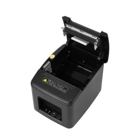 Impresora de Tickets Approx appPOS80AM-USBLAN/ Térmica/ Ancho papel 80mm/ USB-Ethernet-RJ11/ Negra Impresora de Tickets Approx appPOS80AM-USBLAN/ Térmica/ Ancho papel 80mm/ USB-Ethernet-RJ11/ Negra