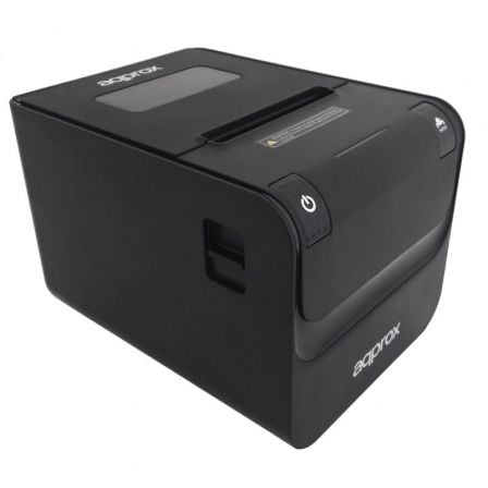 Impresora de Tickets Approx appPOS80AMUSE/ Térmica/ Ancho papel 80mm/ USB-RS232-Ethernet/ Negra Impresora de Tickets Approx appPOS80AMUSE/ Térmica/ Ancho papel 80mm/ USB-RS232-Ethernet/ Negra