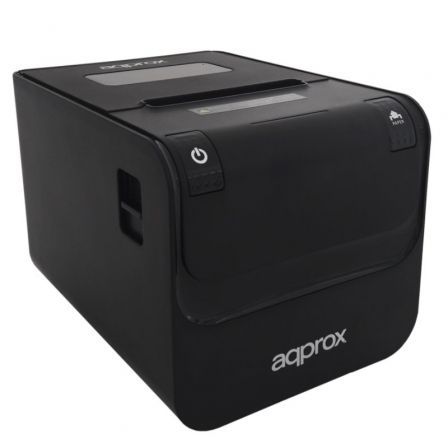 Impresora de Tickets Approx appPOS80USB+WIFI/ Térmica/ Ancho papel 80 y 58mm/ USB-WiFi-RJ11/ Negra Impresora de Tickets Approx appPOS80USB+WIFI/ Térmica/ Ancho papel 80 y 58mm/ USB-WiFi-RJ11/ Negra