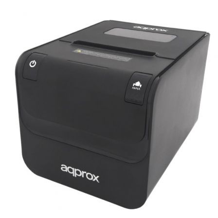 Impresora de Tickets Approx appPOS80USB+WIFI/ Térmica/ Ancho papel 80 y 58mm/ USB-WiFi-RJ11/ Negra Impresora de Tickets Approx appPOS80USB+WIFI/ Térmica/ Ancho papel 80 y 58mm/ USB-WiFi-RJ11/ Negra