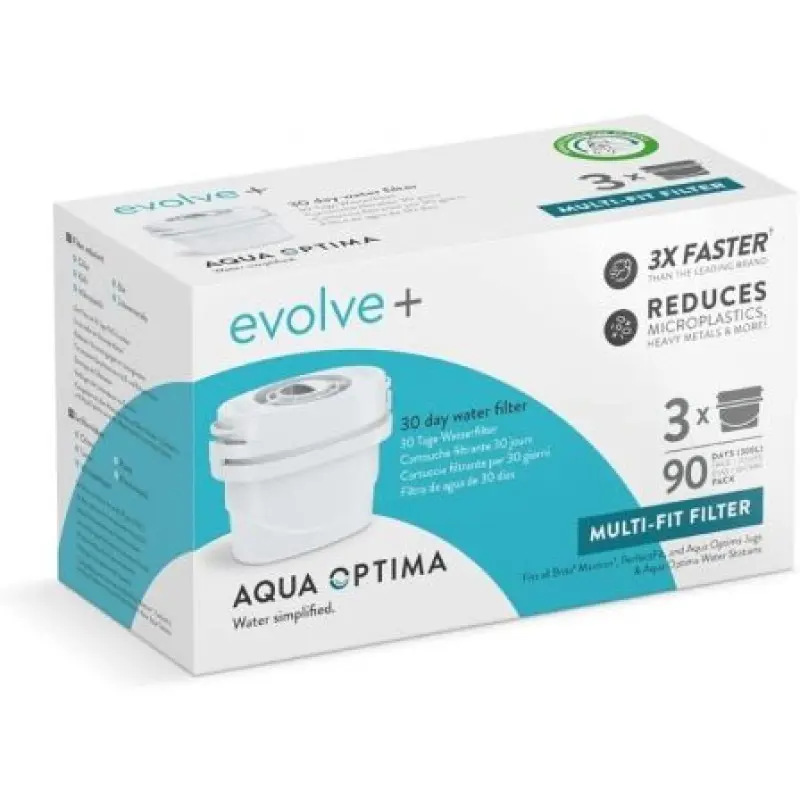 Filtros Aqua Optima Envolve +/ Pack 3 Filtros Aqua Optima Envolve +/ Pack 3
