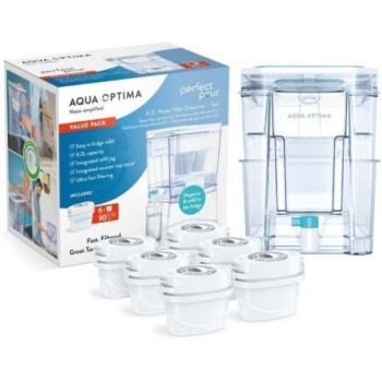 Depósito de Agua Filtrada Aqua Optima WD1001/ 8.2L/ Incluye 6 Filtros Depósito de Agua Filtrada Aqua Optima WD1001/ 8.2L/ Incluye 6 Filtros