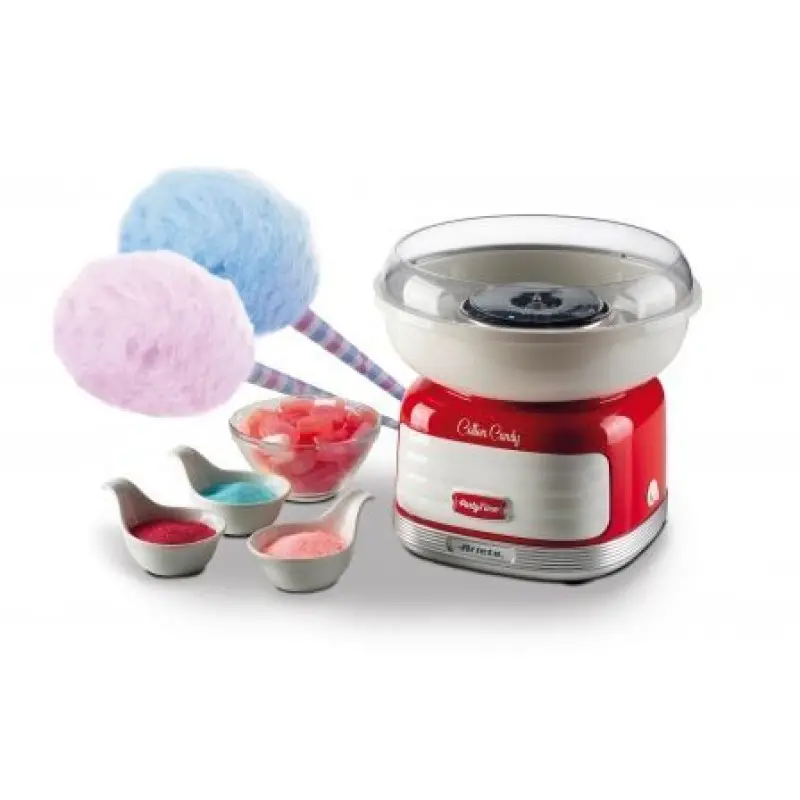Máquina de Algodón de azúcar Ariete Cotton Candy/ 500W/ Roja Máquina de Algodón de azúcar Ariete Cotton Candy/ 500W/ Roja