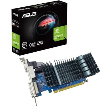 Tarjeta Gráfica Asus GeForce GT 710 SL EVO BRK/ 2GB GDDR5/ Compatible con Perfil Bajo Tarjeta Gráfica Asus GeForce GT 710 SL EVO BRK/ 2GB GDDR5/ Compatible con Perfil Bajo
