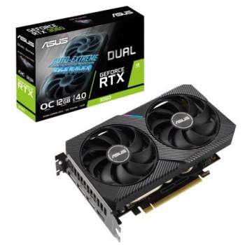 Tarjeta Gráfica Asus Dual GeForce RTX 3060 V2 OC Edition/ 12GB GDDR6 Tarjeta Gráfica Asus Dual GeForce RTX 3060 V2 OC Edition/ 12GB GDDR6