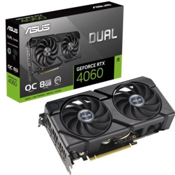 Tarjeta Gráfica Asus Dual GeForce RTX 4060 EVO OC/ 8GB GDDR6 Tarjeta Gráfica Asus Dual GeForce RTX 4060 EVO OC/ 8GB GDDR6
