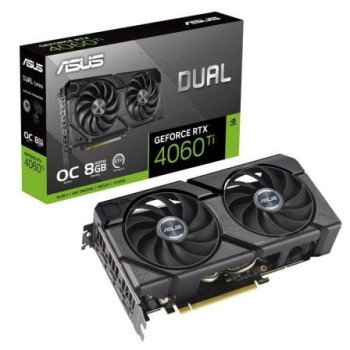 Tarjeta Gráfica Asus Dual GeForce RTX 4060 Ti EVO OC Edition/ 8GB GDDR6 Tarjeta Gráfica Asus Dual GeForce RTX 4060 Ti EVO OC Edition/ 8GB GDDR6