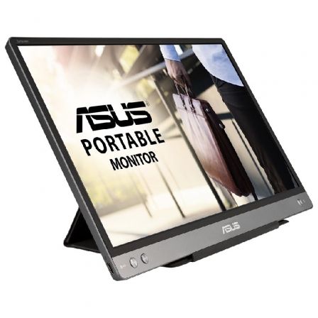Monitor Portátil Asus ZenScreen MB14AC 14'/ Full HD/ Plata y Negro Monitor Portátil Asus ZenScreen MB14AC 14'/ Full HD/ Plata y Negro