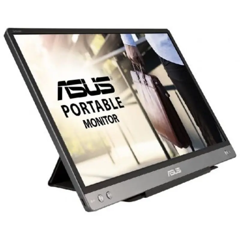 Monitor Portátil Asus ZenScreen MB14AC 14'/ Full HD/ Plata y Negro Monitor Portátil Asus ZenScreen MB14AC 14'/ Full HD/ Plata y Negro