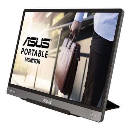 Monitor Portátil Asus ZenScreen MB14AC 14'/ Full HD/ Plata y Negro Monitor Portátil Asus ZenScreen MB14AC 14'/ Full HD/ Plata y Negro