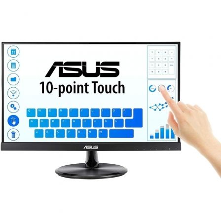 Monitor Profesional Táctil Asus VT229H 21.5'/ Full HD/ Multimedia/ Negro Monitor Profesional Táctil Asus VT229H 21.5'/ Full HD/ Multimedia/ Negro