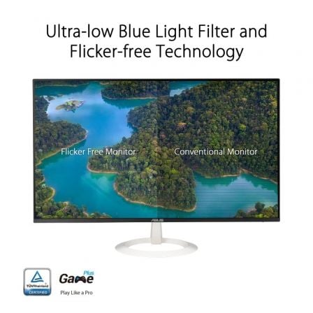 Monitor Asus VZ24EHF-W 23.8'/ Full HD/ Blanco Monitor Asus VZ24EHF-W 23.8'/ Full HD/ Blanco