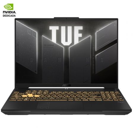 Portátil Gaming Asus TUF Gaming F16 TUF607JV-N3153 Intel Core i7-13650HX/ 32GB/ 1TB SSD/ GeForce RTX 4060/ 16'/ Sin Sistema Operativo Portátil Gaming Asus TUF Gaming F16 TUF607JV-N3153 Intel Core i7-13650HX/ 32GB/ 1TB SSD/ GeForce RTX 4060/ 16'/ Sin Sistema Operativo