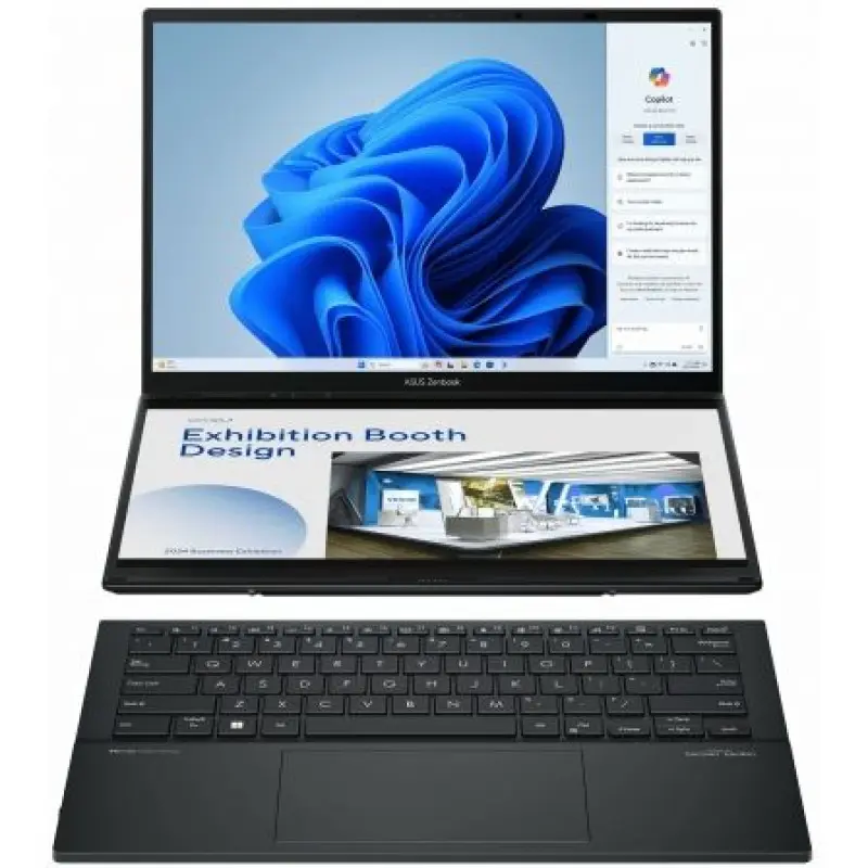 Portátil Asus ZenBook Duo OLED UX8406MA-PZ255W Intel Core Ultra 9-185H/ 32GB/ 1TB SSD/ 14'+14' Táctil/ Win11 Portátil Asus ZenBook Duo OLED UX8406MA-PZ255W Intel Core Ultra 9-185H/ 32GB/ 1TB SSD/ 14'+14' Táctil/ Win11