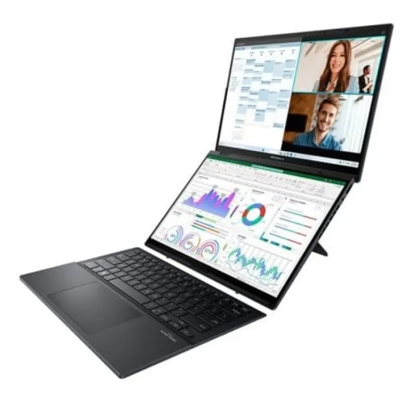 Portátil Asus ZenBook Duo OLED UX8406MA-PZ255W Intel Core Ultra 9-185H/ 32GB/ 1TB SSD/ 14'+14' Táctil/ Win11 Portátil Asus ZenBook Duo OLED UX8406MA-PZ255W Intel Core Ultra 9-185H/ 32GB/ 1TB SSD/ 14'+14' Táctil/ Win11