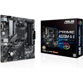Placa Base Asus Prime A520M-A II/CSM Socket AM4/ Micro ATX Placa Base Asus Prime A520M-A II/CSM Socket AM4/ Micro ATX