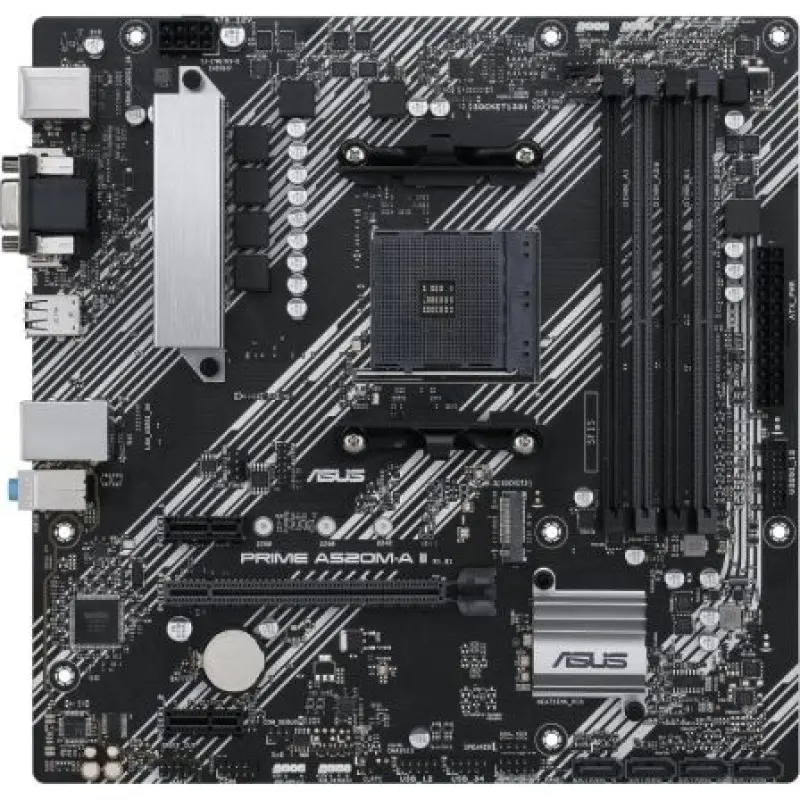 Placa Base Asus Prime A520M-A II/CSM Socket AM4/ Micro ATX Placa Base Asus Prime A520M-A II/CSM Socket AM4/ Micro ATX