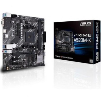 Placa Base Asus Prime A520M-K Socket AM4/ Micro ATX Placa Base Asus Prime A520M-K Socket AM4/ Micro ATX