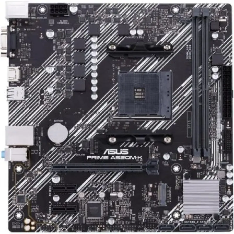 Placa Base Asus Prime A520M-K Socket AM4/ Micro ATX Placa Base Asus Prime A520M-K Socket AM4/ Micro ATX