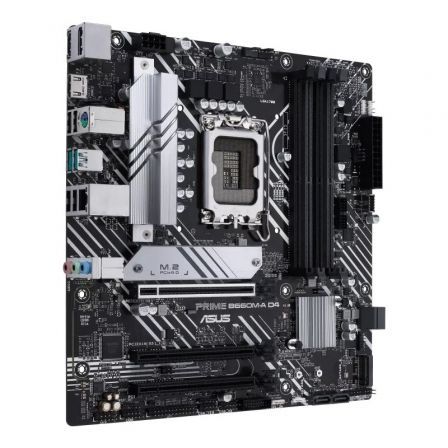 Placa Base Asus Prime B660M-A D4-CSM/ Socket 1700/ Micro ATX Placa Base Asus Prime B660M-A D4-CSM/ Socket 1700/ Micro ATX