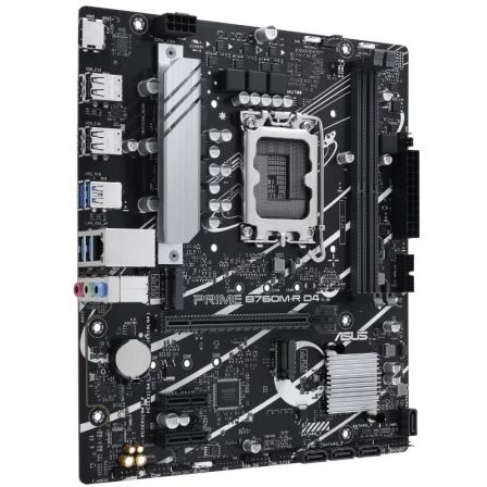 Placa Base Asus PRIME B760M-R D4 Socket 1700/ Micro ATX Placa Base Asus PRIME B760M-R D4 Socket 1700/ Micro ATX