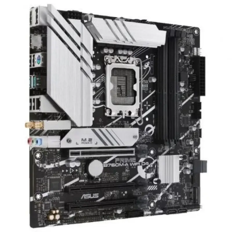 Placa Base Asus PRIME B760M-A WIFI D4 Socket 1700/ Micro ATX Placa Base Asus PRIME B760M-A WIFI D4 Socket 1700/ Micro ATX