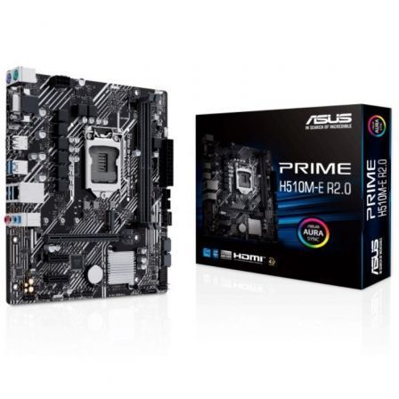 Placa Base Asus Prime H510M-E R2.0 Socket 1200/ Micro ATX Placa Base Asus Prime H510M-E R2.0 Socket 1200/ Micro ATX