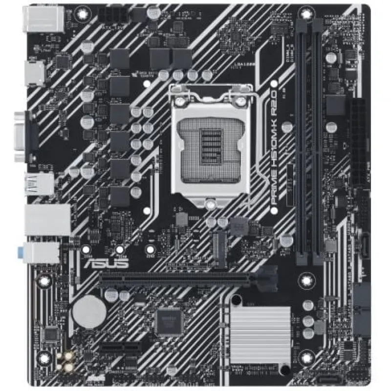 Placa Base Asus Prime H510M-K R2.0 Socket 1200/ Micro ATX Placa Base Asus Prime H510M-K R2.0 Socket 1200/ Micro ATX