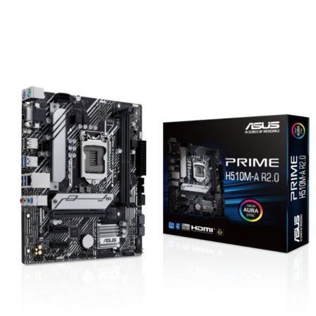 Placa Base Asus Prime H510M-A R2.0 Socket 1200/ Micro ATX Placa Base Asus Prime H510M-A R2.0 Socket 1200/ Micro ATX