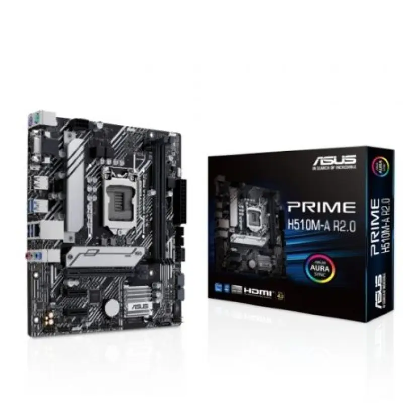 Placa Base Asus Prime H510M-A R2.0 Socket 1200/ Micro ATX Placa Base Asus Prime H510M-A R2.0 Socket 1200/ Micro ATX