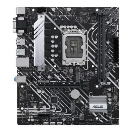 Placa Base Asus Prime H610M-A D4-CSM/ Socket 1700/ Micro ATX Placa Base Asus Prime H610M-A D4-CSM/ Socket 1700/ Micro ATX