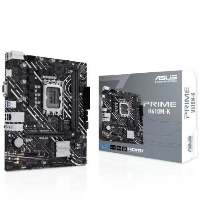 Placa Base Asus Prime H610M-K Socket 1700/ Micro ATX Placa Base Asus Prime H610M-K Socket 1700/ Micro ATX