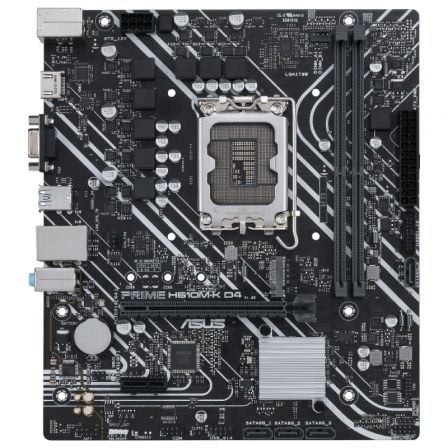 Placa Base Asus Prime H610M-K D4/ Socket 1700/ Micro ATX Placa Base Asus Prime H610M-K D4/ Socket 1700/ Micro ATX